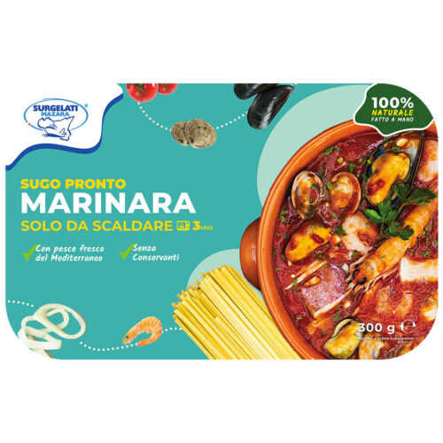 Packaging Sugo Marinara - Surgelati Mazara